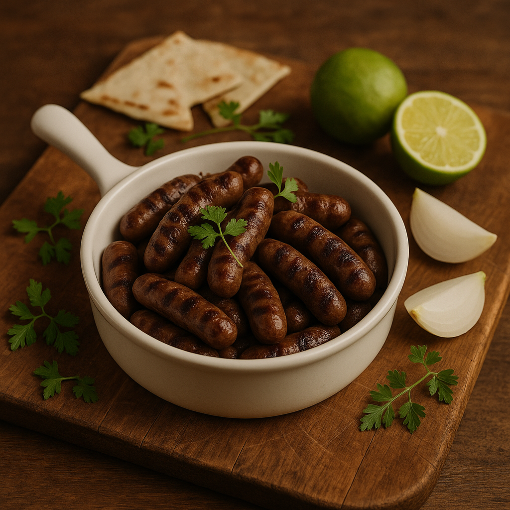 Hot Syrian Breakfast Sausage