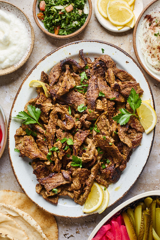 Marinated Veal Shawarma Strips